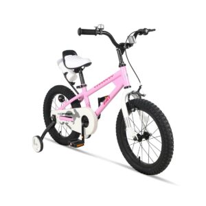 Joey Hopper 16 Inch Easy Assembly Kid's Bicycle, Bell Included, Pink