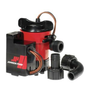 Johnson Pump 750Gph Auto Bilge Pump 3 By 4" Hose Mag Switch 12V