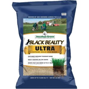 Jonathan Green 10323 Black Beauty Ultra Grass Seed Mix, 25 Pounds