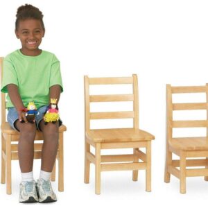 KYDZ Ladderback Chair - Solid Hardwood - Maple