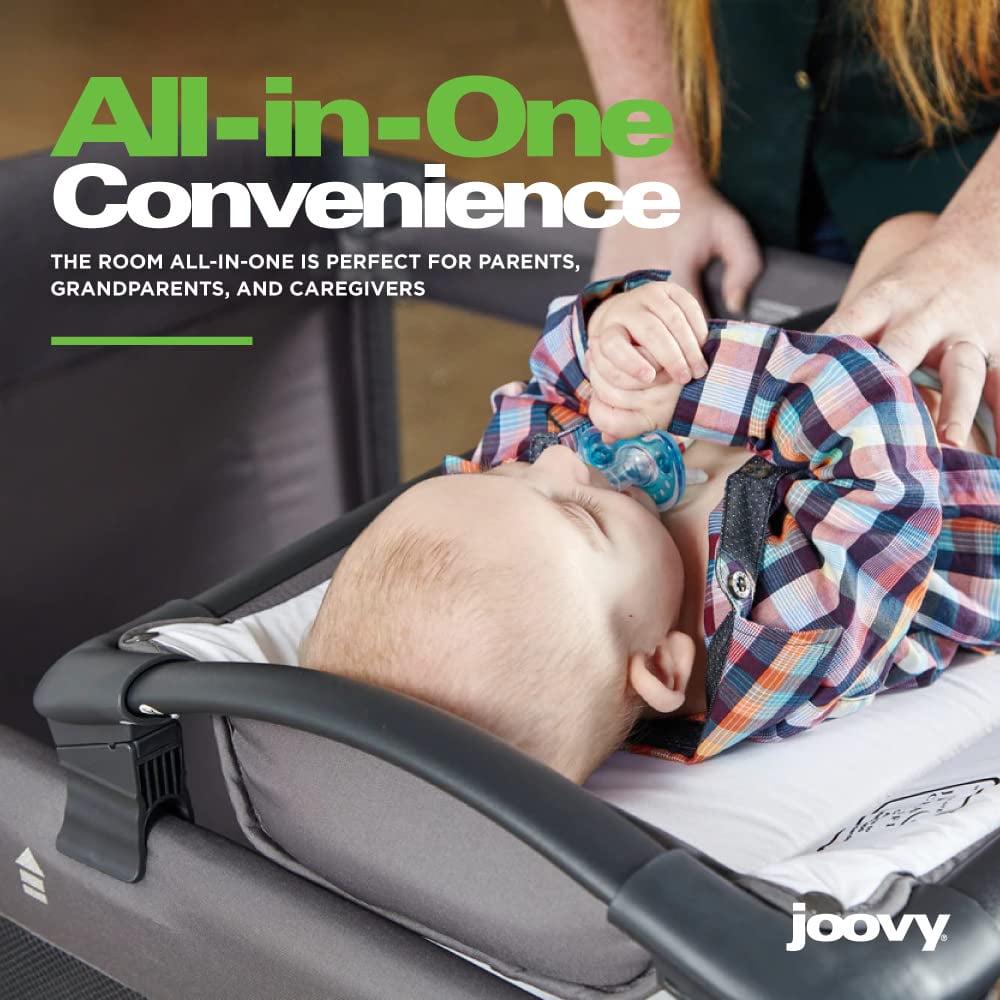 joovy Room Premium All-in-One Playard and Nursery Center - Black - Image 3