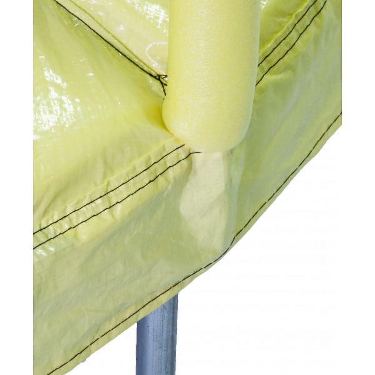 JumpKing 55-Inch Trampoline, with Safety Enclosure, Yellow - Image 3