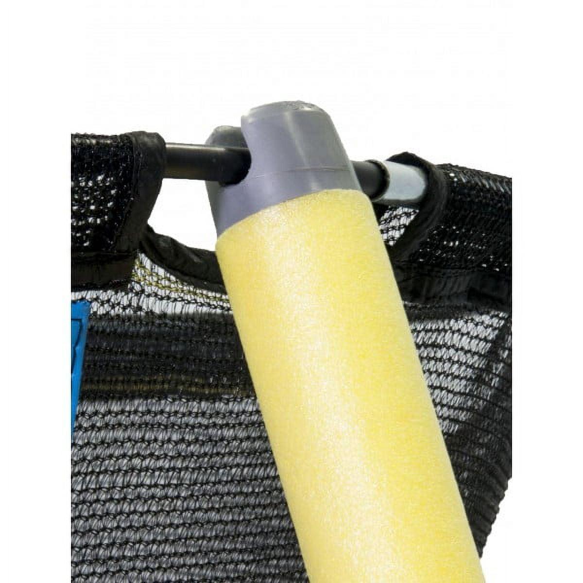 JumpKing 55-Inch Trampoline, with Safety Enclosure, Yellow - Image 4