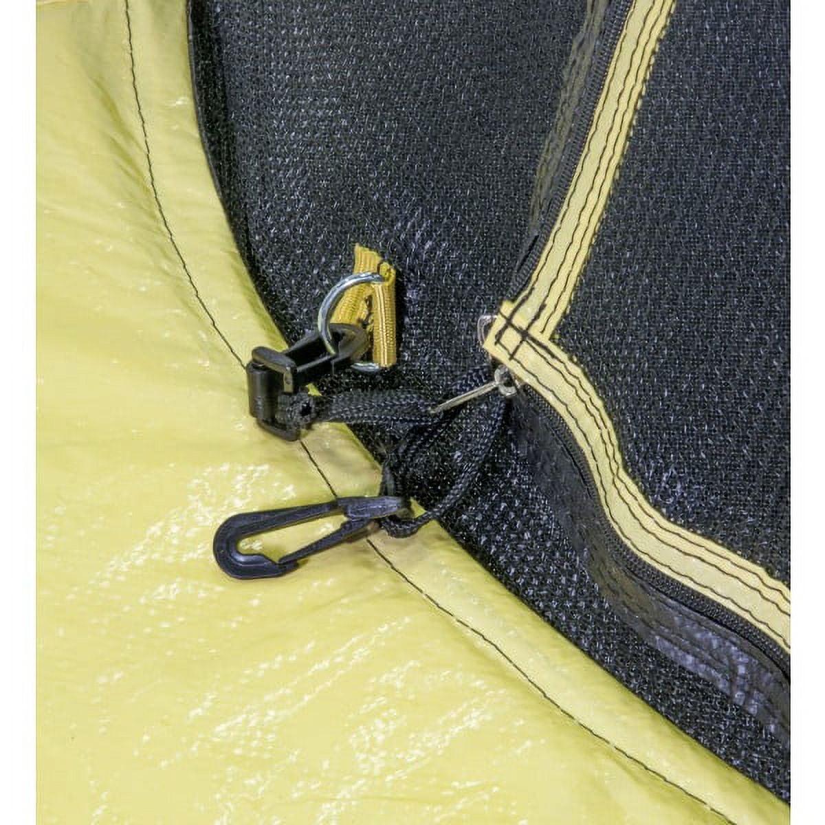 JumpKing 55-Inch Trampoline, with Safety Enclosure, Yellow - Image 2