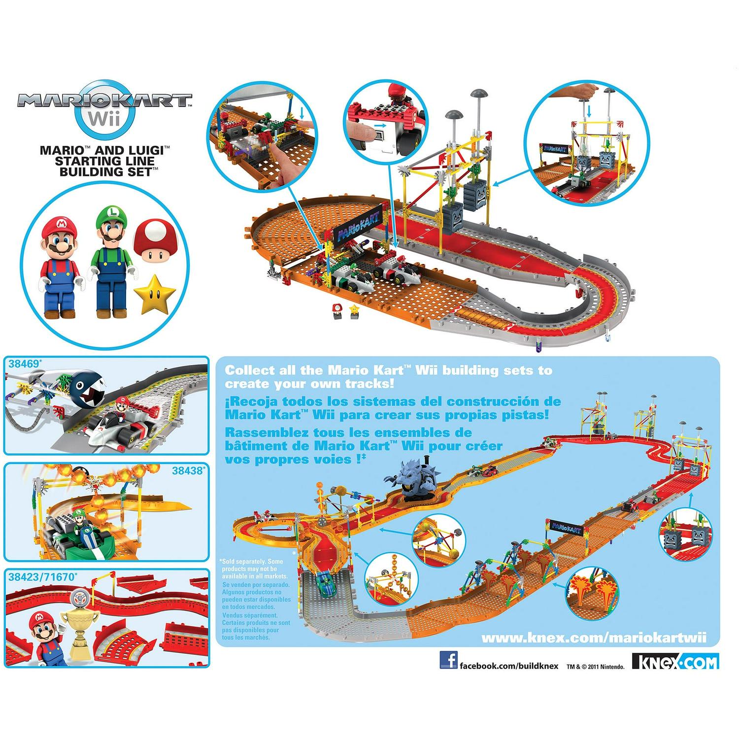 K'NEX MARIO AND LUIGI STARTING LINE BUILDING SET - Image 8