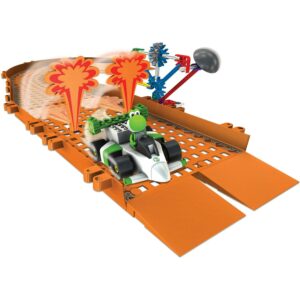 Super Mario Mario Kart Wii Yoshi vs Lava Plumes Set