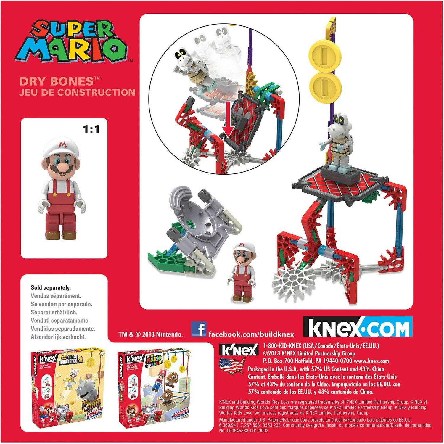 K'NEX Super Mario Dry Bones Building Set - Image 5