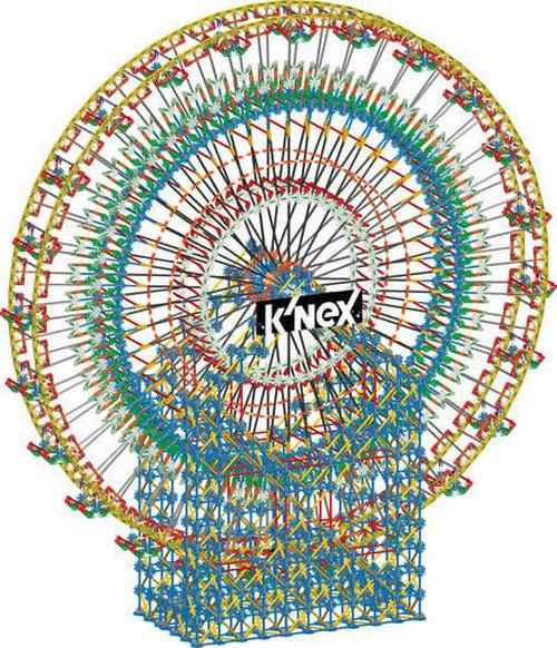 K'NEX Thrill Rides 6-Foot Ferris Wheel - Image 3