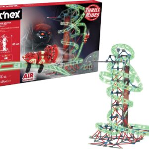 K'NEX Thrill Rides - Web Weaver Roller Coaster Building Set - 439 Pieces - Ages 9 and Up - Construction Educational Toy
