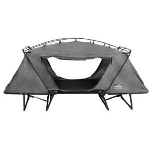 Kamp-Rite Oversized Quick Setup 1 Person Cot, Chair, & Tent w/Domed Top