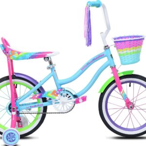16" Kent Little Missmatched Hise Rise Bicycle, Fits Rider 3'2"-4'2", Blue/Green, Child, Unisex