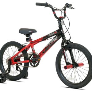 Kent Bicycles 18 in. Rampage Boy's BMX Child Bicycle, Red and Black