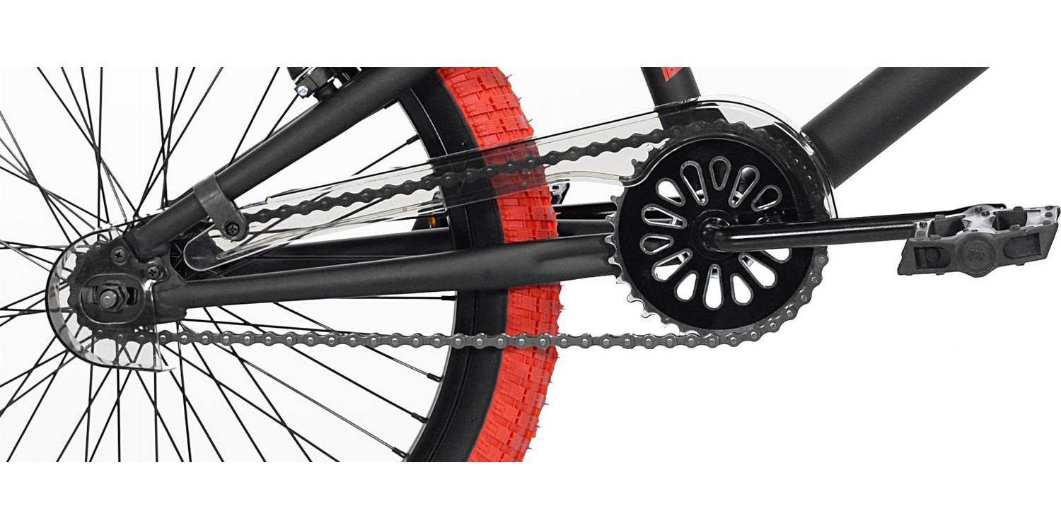 Kent Dread BMX Child Bike, 20" Wheels, Kids Ages 7-13 Years, Black/Red - Image 5