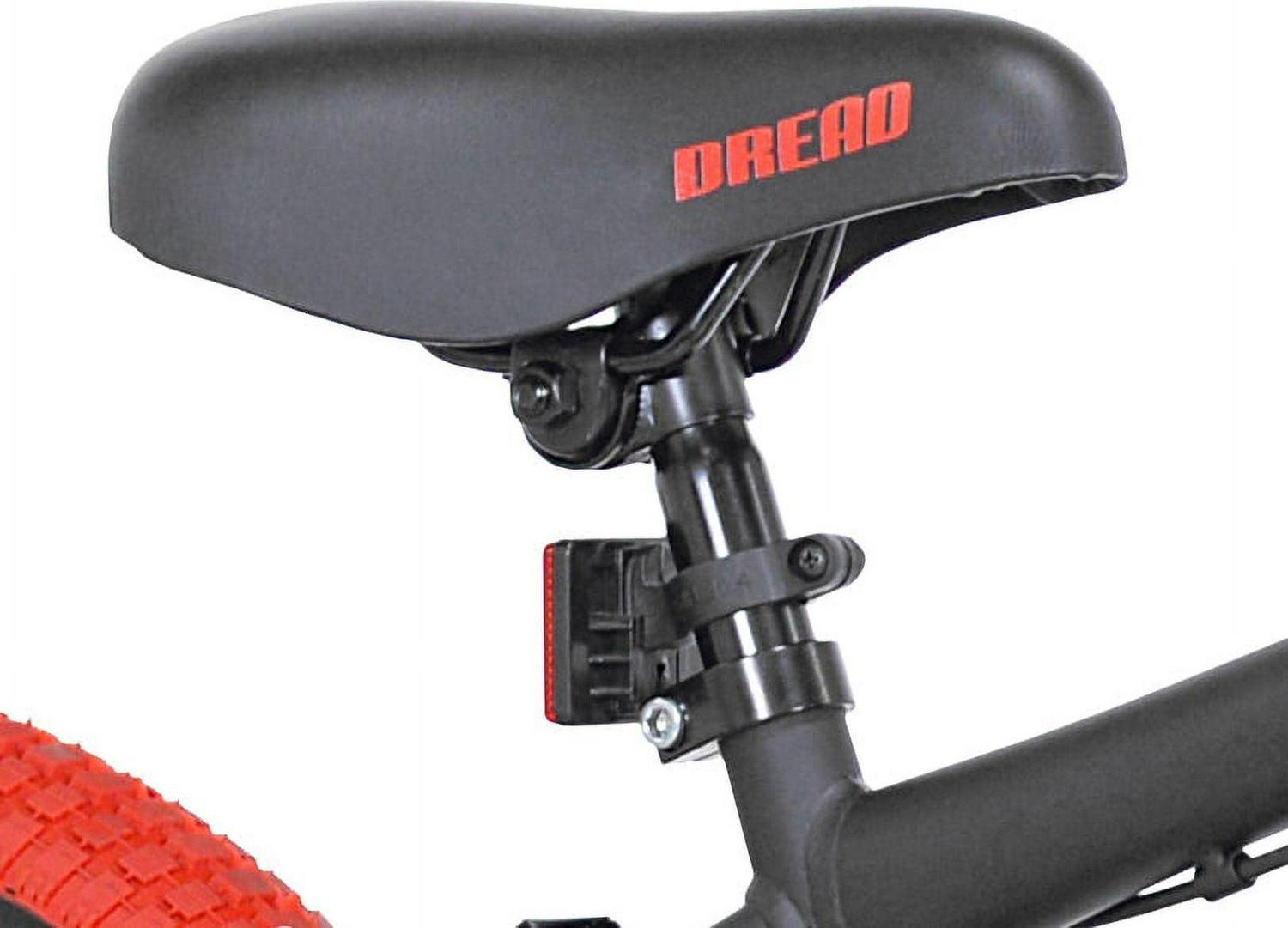 Kent Dread BMX Child Bike, 20" Wheels, Kids Ages 7-13 Years, Black/Red - Image 10