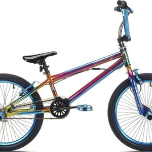 Kent Bicycles 20-inch Girl's Fantasy BMX Child Bicycle, Multicolor Iridescent