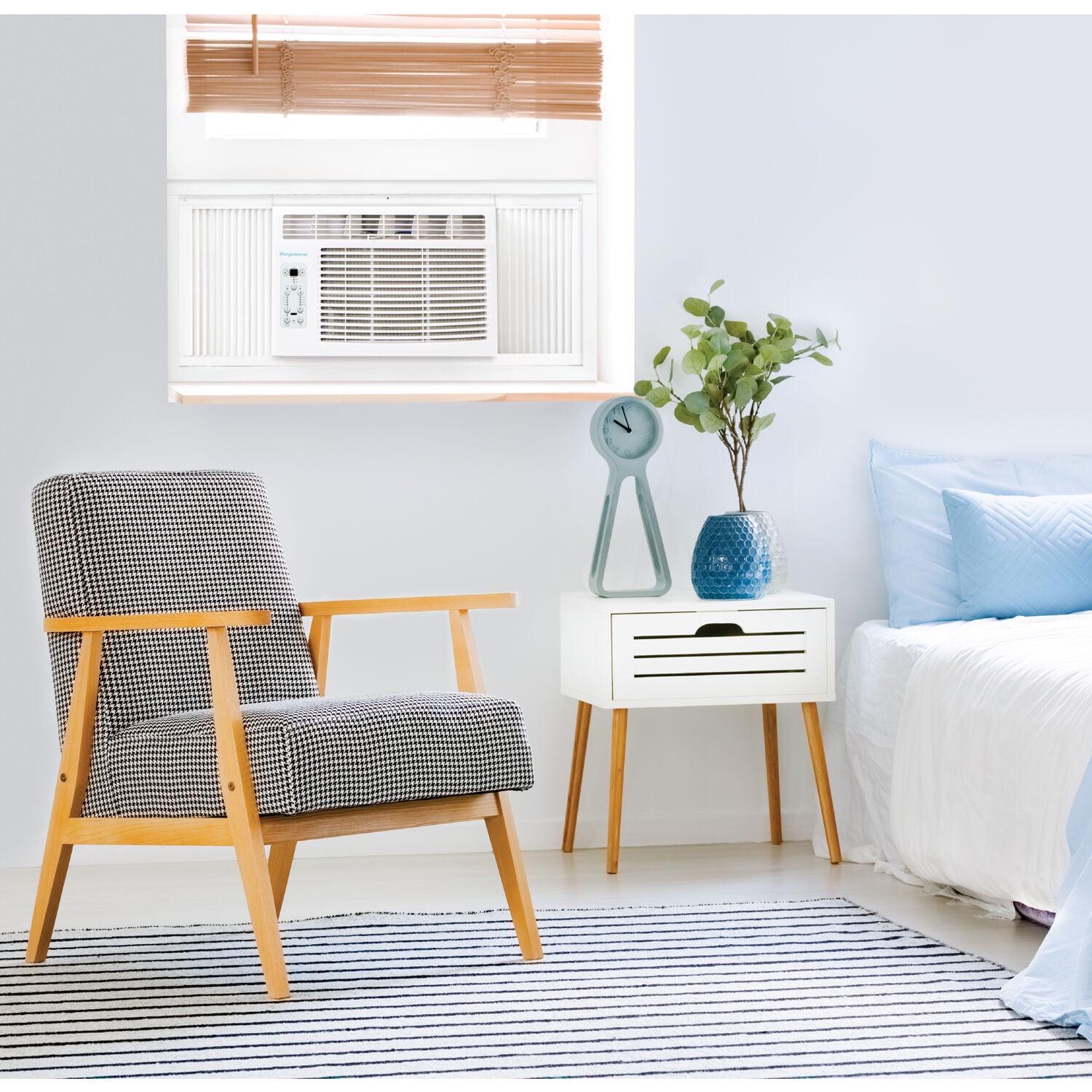 Keystone 12,000 BTU 115-volt Window Air Conditioner with Remote, White, KSTAW12BE - Image 8