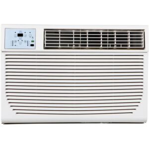 Keystone 12,000 BTU 230-Volt Window Air Conditioner with Heater, White, KSTHW12A
