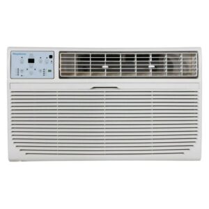 Keystone 8,000 BTU 115-Volt Through-the-Wall Air Conditioner with Remote, White, KSTAT08-1C