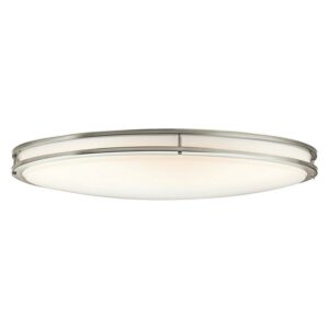 10789NILED-Kichler Lighting-Avon - 48W 1 LED Flush Mount - with Transitional inspirations - 4.75 inches tall by 18 inches wide-Brushed Nickel Finish
