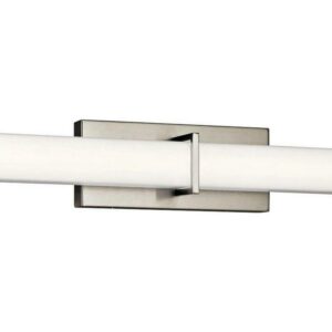 Kichler Zel 37 1/2" Wide Modern Brushed Nickel Linear LED Bath Light