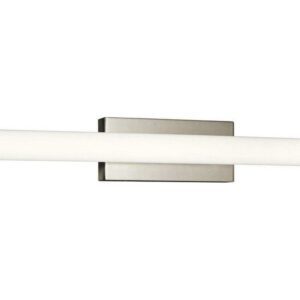 1 Light Linear Bath Vanity Approved For Damp Locations With Transitional Inspirations 4.75 Inches Tall By 49 Inches Wide Kichler Lighting 11151Niled