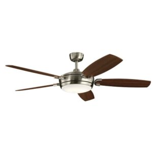 Trevor 60" Indoor Ceiling Fan in Brushed Stainless Steel