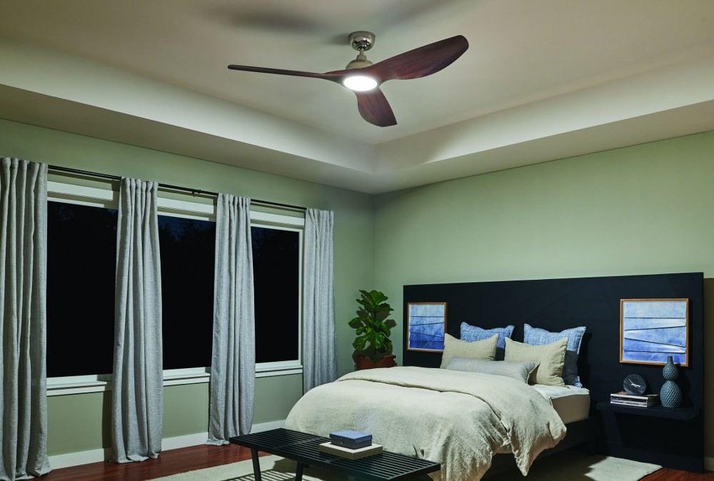 300365MWH-Kichler Lighting-Imari - Ceiling Fan with Light Kit - with Contemporary inspirations - 14.5 inches tall by 65 inches wide-White Finish - Image 9