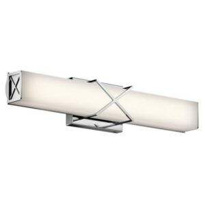 45658CHLED-Kichler Lighting-Trinsic - Light Bath Vanity Approved for Damp Locations - with Contemporary inspirations - 32 inches wide-Chrome Finish