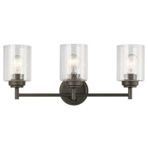 Kichler 45886 Winslow 3 Light 22" Wide Bathroom Vanity Light