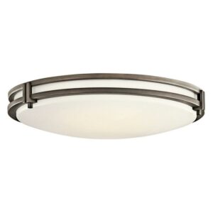 10788OZLED-Kichler Lighting-Avon - 48W 1 LED Flush Mount - with Transitional inspirations - 4.75 inches tall by 24 inches wide-Olde Bronze Finish