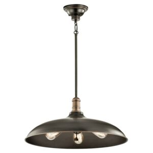 Kichler Lighting - Three Light Pendant - Pendant - Cobson - 3 Light Pendant -