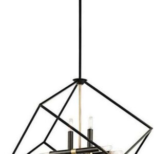 42526OZ Kichler Lighting Cartone - 8 light Pendant - with Contemporary inspirations - 31.25 inches tall by 25.5 inches wide-Olde Bronze Finish