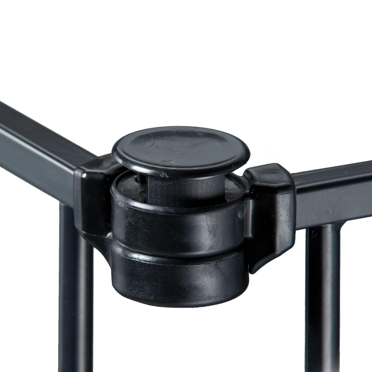 KidCo Custom Fit Auto Closing ConfigureGate Baby Gate w/ 30 In Door, Black - Image 5