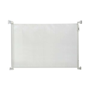 KidCo Retractable Child Safeway Mesh Quick Release Gate, White