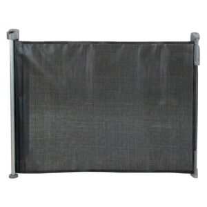 KidCo Retractable Safeway Mesh Quick Release Child Safety Gate, Black