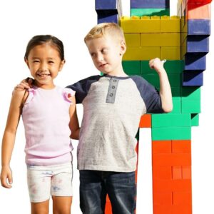 Kids Adventure Jumbo Blocks Jumbo Building Set, 192-Pieces