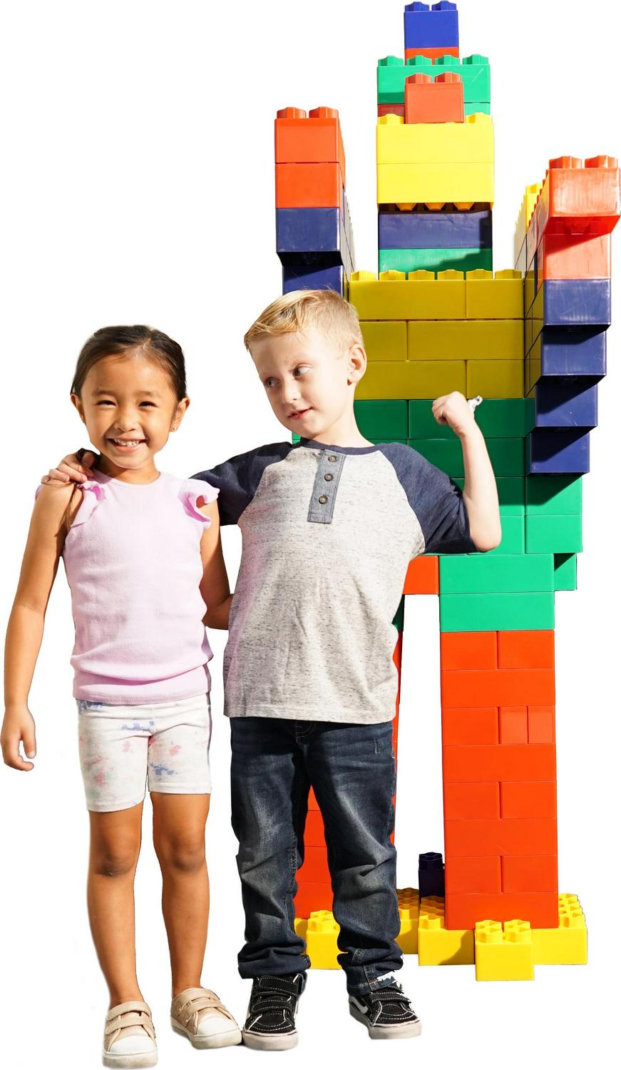 Kids Adventure Jumbo Blocks Jumbo Building Set, 192-Pieces