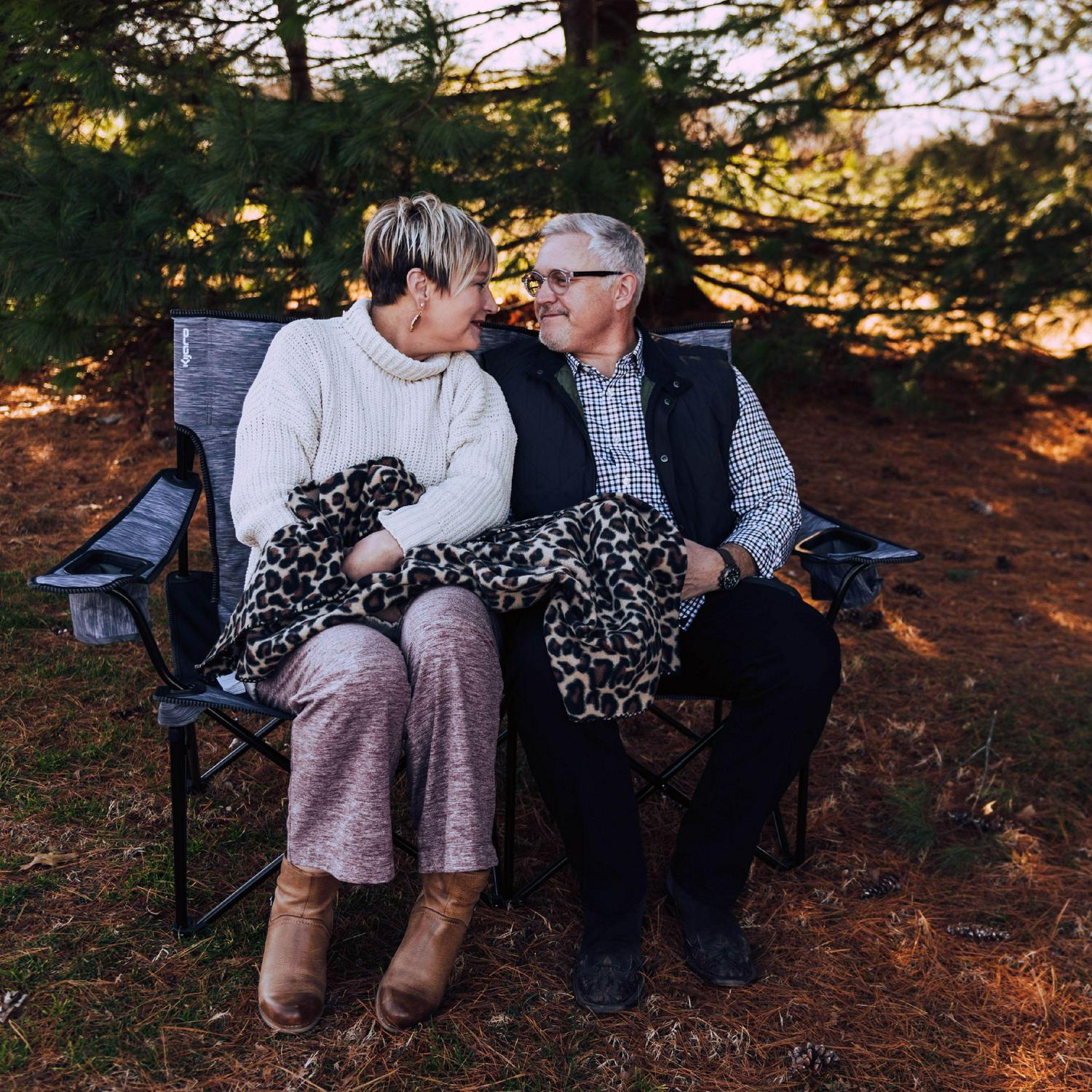 Kijaro Camping Duo Chair, Gray - Image 5