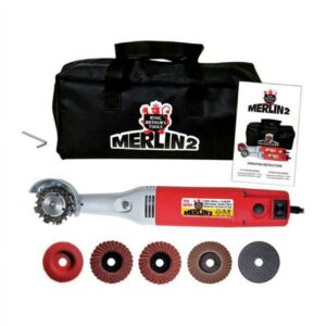 King Arthur's Tools 10005 Merlin 2 Corded 110 V Angle Power Grinders