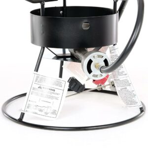 King Kooker #86PKT - 12" Welded Outdoor Cooker/Burner