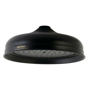 Kingston Brass K125A0 Victorian 10" Raindrop Shower Head, Matte Black
