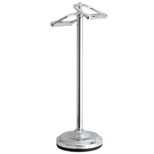 Kingston Brass CC2201 Vintage Freestanding Toilet Paper Stand, Polished Chrome