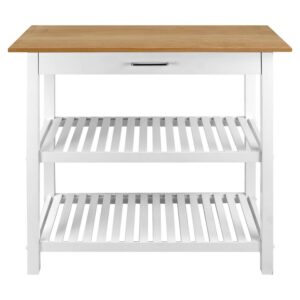 Kitchen Island with Solid American Cherry Top