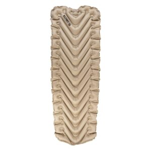 Klymit Insulated Static V Luxe SL Sleeping Pad, Plush Lightweight 4-Season Air Mattress for Camping & Backpacking, Recon