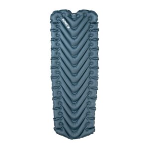 Klymit Static V Luxe SL Sleeping Pad, Plush Lightweight Inflatable Camping & Backpacking Air Mattress, Blue