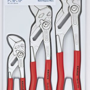 Knipex 00 20 06 US2 3-Piece Plier Wrench Set (2-Pack)