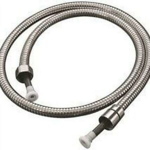 er Mastershower Metal Shower Hose, 60 In., Polished Chrome