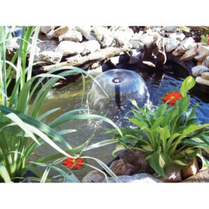 Koolscapes 84 Gal Starter Pond Kit with Fountain, 200 GPH Pump, Liner