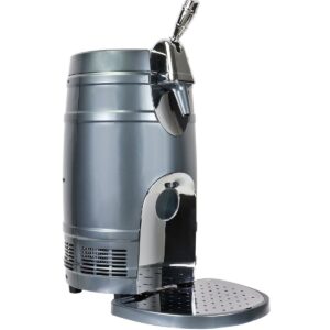 Koolatron 5L Mini Keg Beer Cooler with Dual Taps, 110V AC and 12V DC Cords