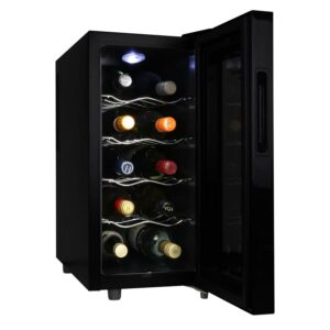 Koolatron 10 Bottle Wine Cooler Thermoelectric Freestanding Wine Fridge